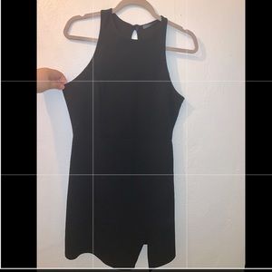 Classic black mini dress